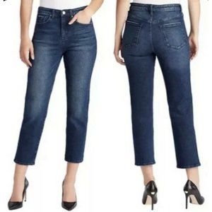 William Rast So Cheeky High Rise Straight Jeans Blue 25 30061896‎ $89.50